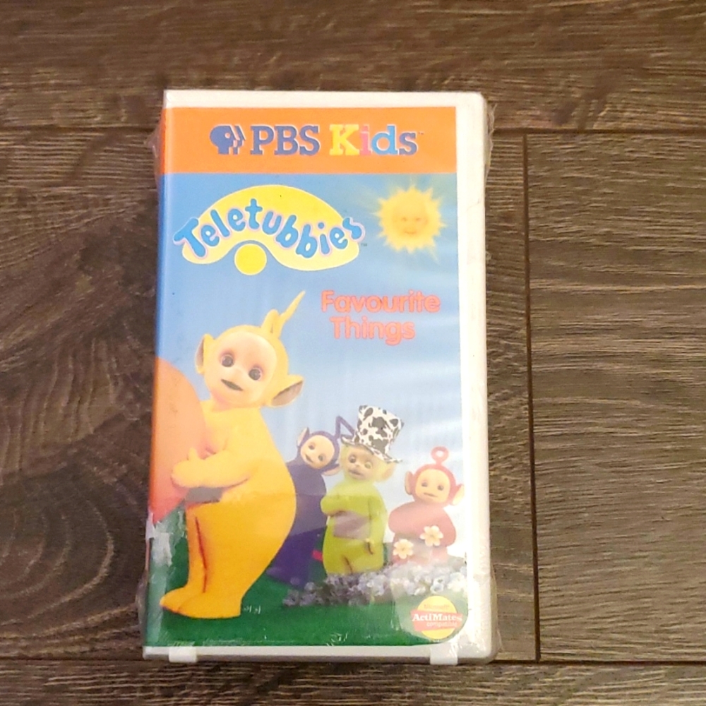 Vintage/Rare Teletubbies - Favorite Things PBS Kids (VHS, 1999) - NEW SEALED